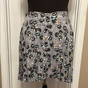HER UNIVERSE Gray Studio Ghibli Soot Sprite Skirt